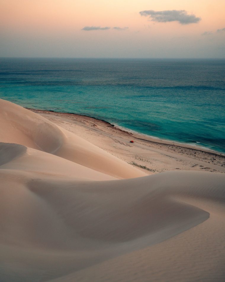 Arher dunes and beach
