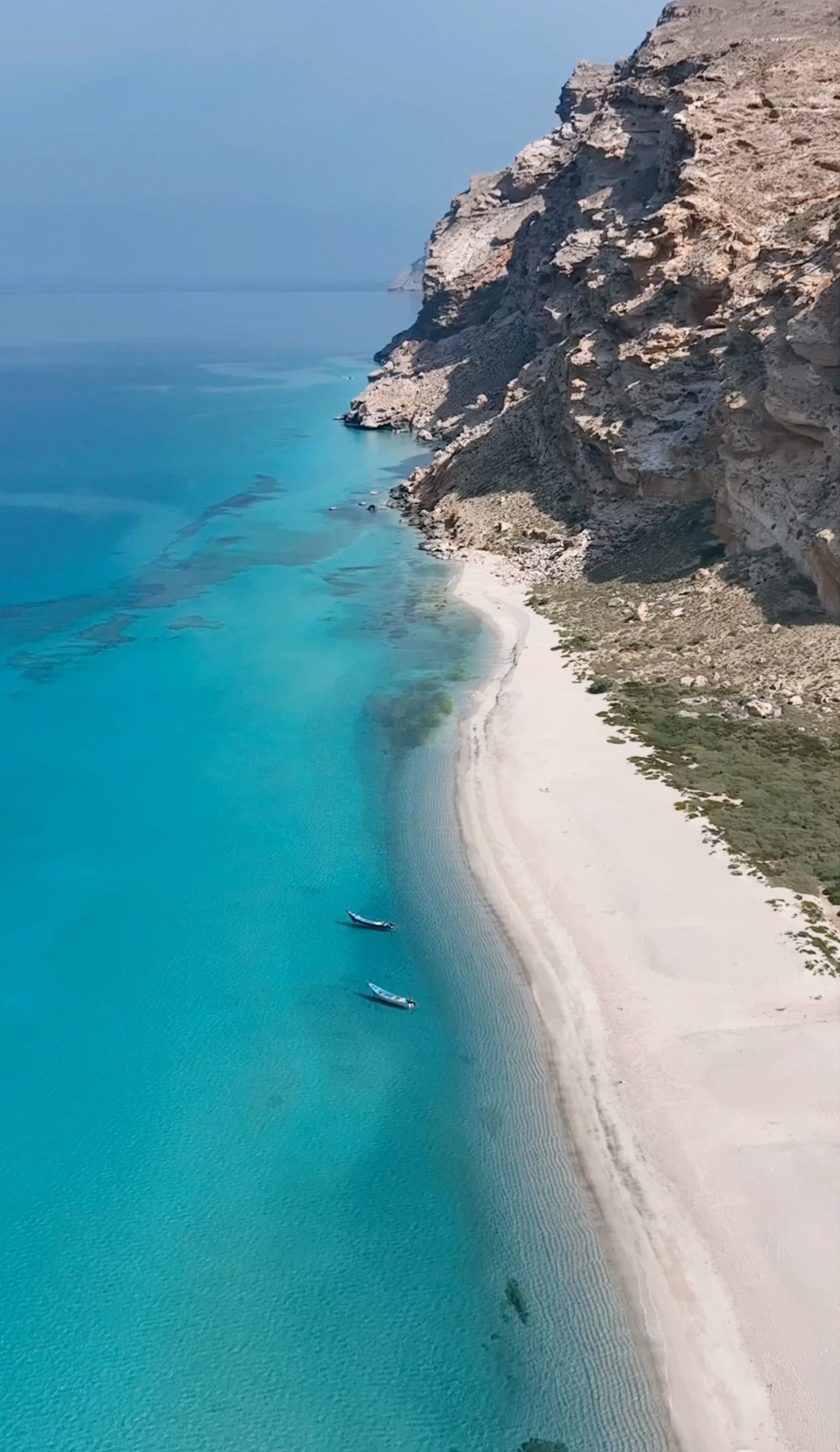 Shouab beach in Socotra